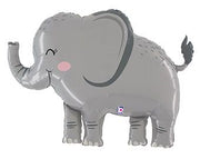 33" Large Shape Jungle Elephant Shape Helium Foil Balloon 1ct #25207