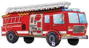 34" Firetruck Foil Balloon 1 per Pack #25464