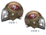 21" San Fran 49ers Helmet Shape Helium Foil Balloon 1ct #26308