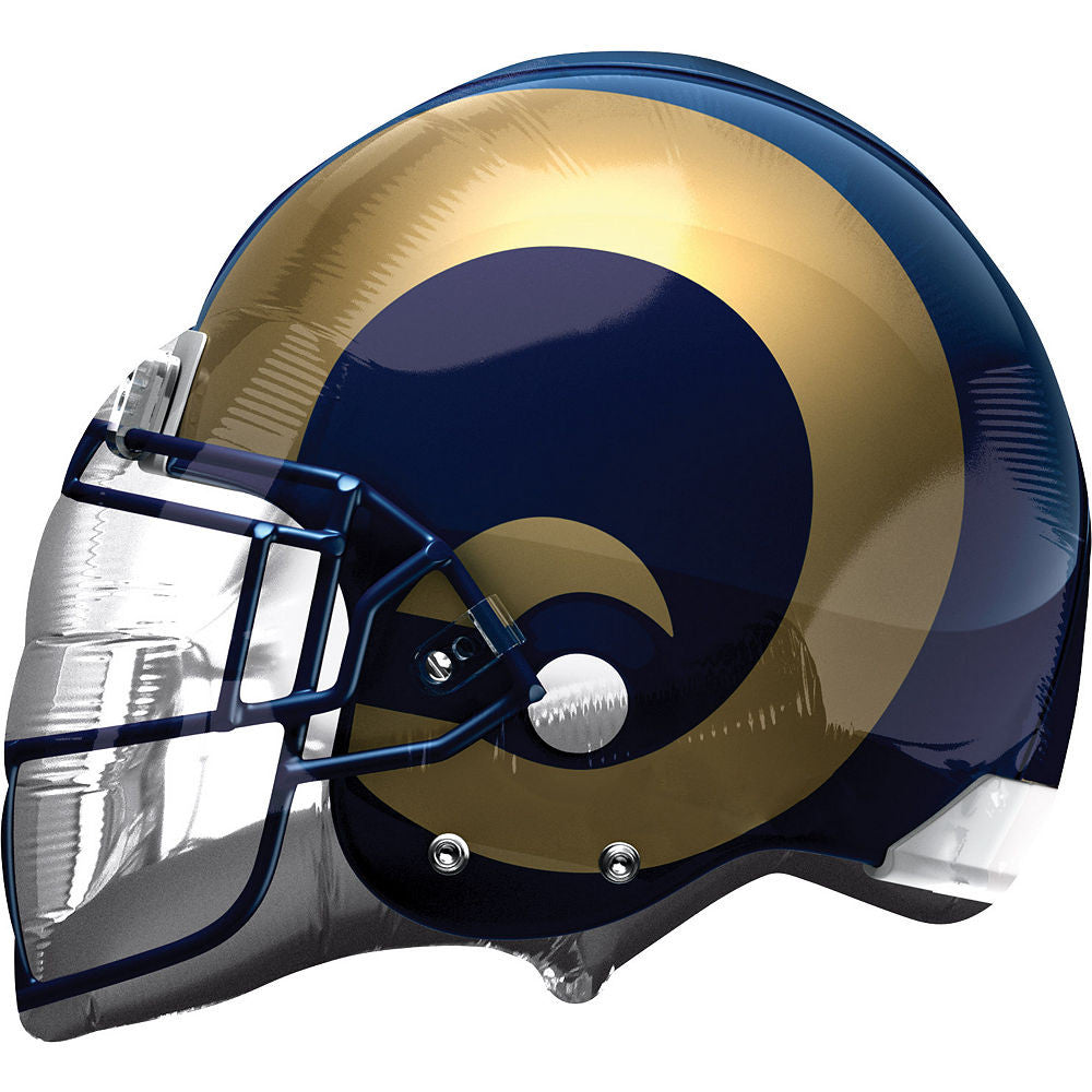 21" LA Rams Helmet Shape Foil Helium Balloon #43520