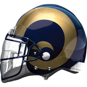 21" LA Rams Helmet Shape Foil Helium Balloon #43520