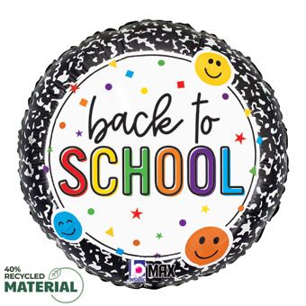 18" BACK TO SCHOOL SMILEY COMPOSITION #26479