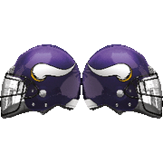 21" Vikings Helmet Balloon