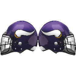 21" Vikings Helmet Balloon