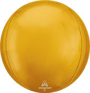 gold orbz balloons