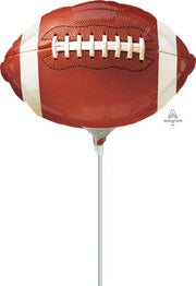 9" Mini Football Shape Air Fill Only Sticks Not Included (5 Pack) #29481 (D)