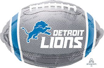 18" NFL Detroit Lions Balloons 1ct #18107