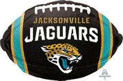 18" Jacksonville Jaguars Football Shape Helium Foil Balloon 1ct #18105