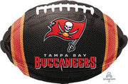 18" NFL Tampa Bay Buccaneers Football Shape Helium Foil Balloon #29595