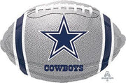18" NFL Dallas Cowboys Football Shape Helium Balloon- 1ct #29600
