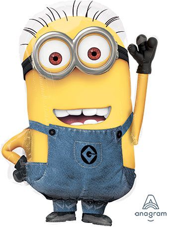 25" Despicable Me Minion Helium Foil Balloon 1ct #29954