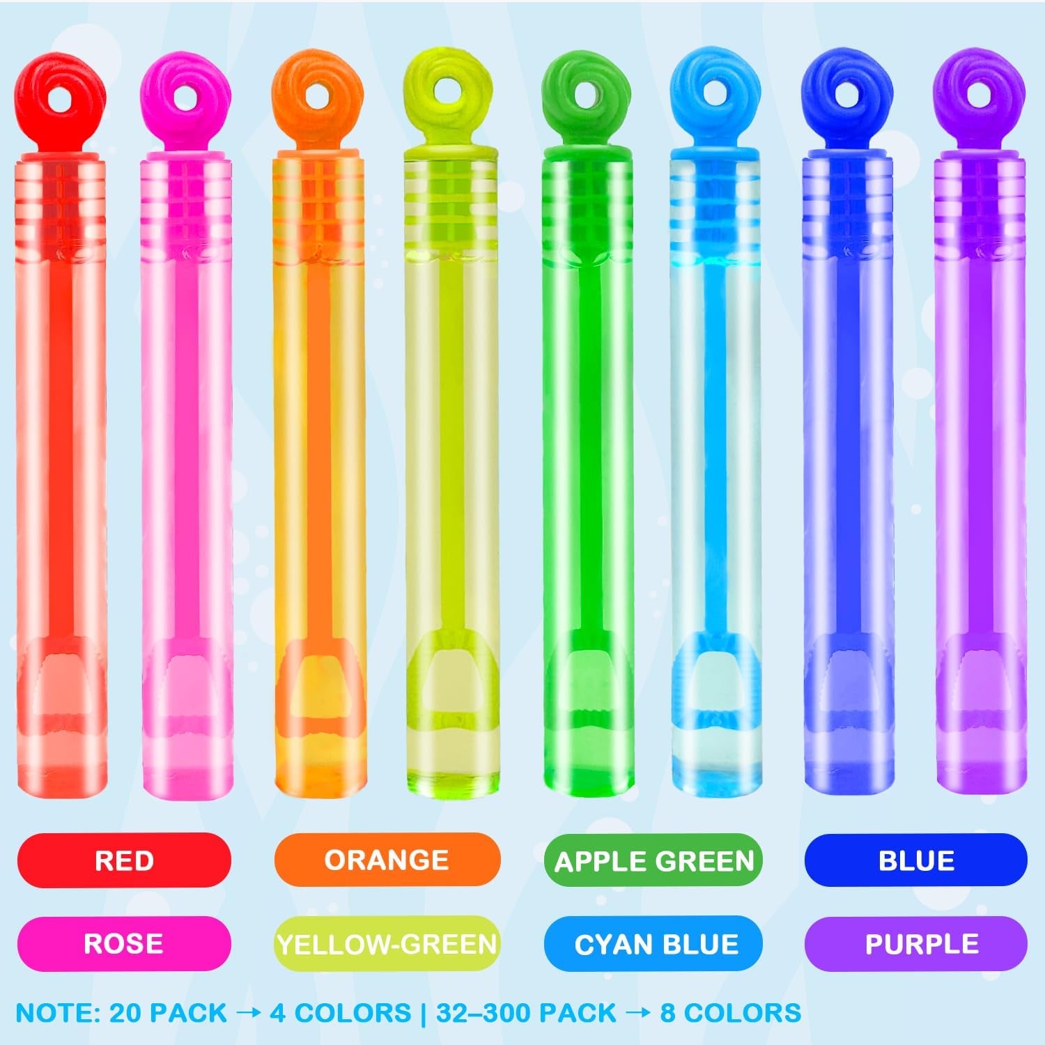 Mini Small Bubbles Wands Toys Gift Bulk 64 Pack-Bubble Party Favor Supplies | Bulk Kids Toddler Non Candy Trick or Treats Goodie Prizes for Halloween Birthday Wedding Parade Throws Giveaways Handouts