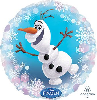18" Disney Frozen OLAF Helium Foil Balloon 1ct #30648