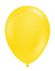 **Special Package** 5" TufTex Yellow Latex Balloons 25ct #15009-25 image 0