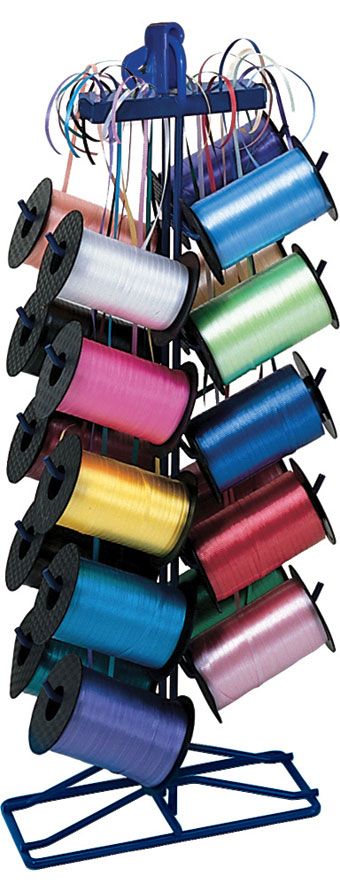 RIBBON DISPENSER 20-SPOOL COUNTER TOP #32101