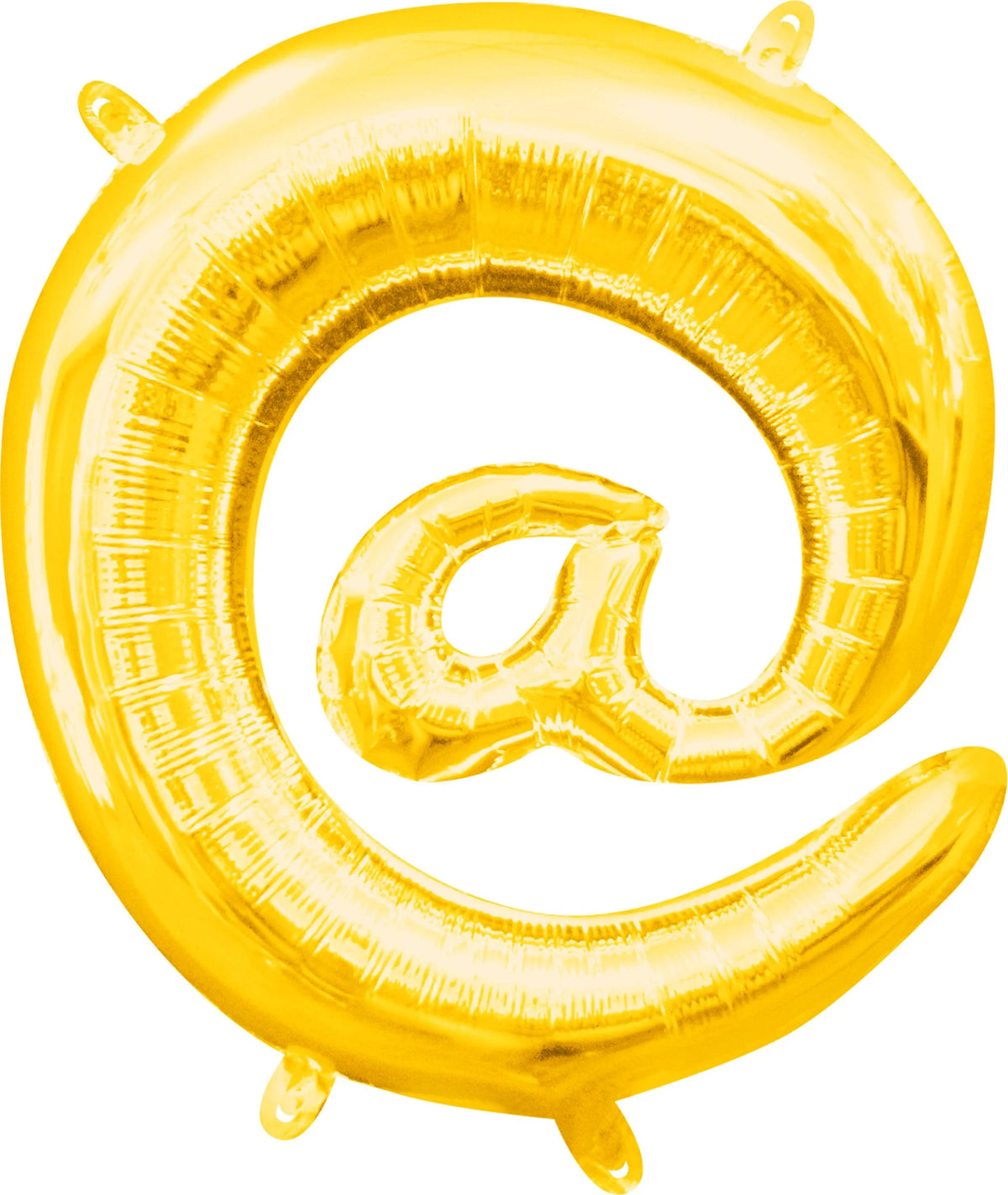 16" @ Balloon GOLD Air Fill Foil Balloon 1ct #33065