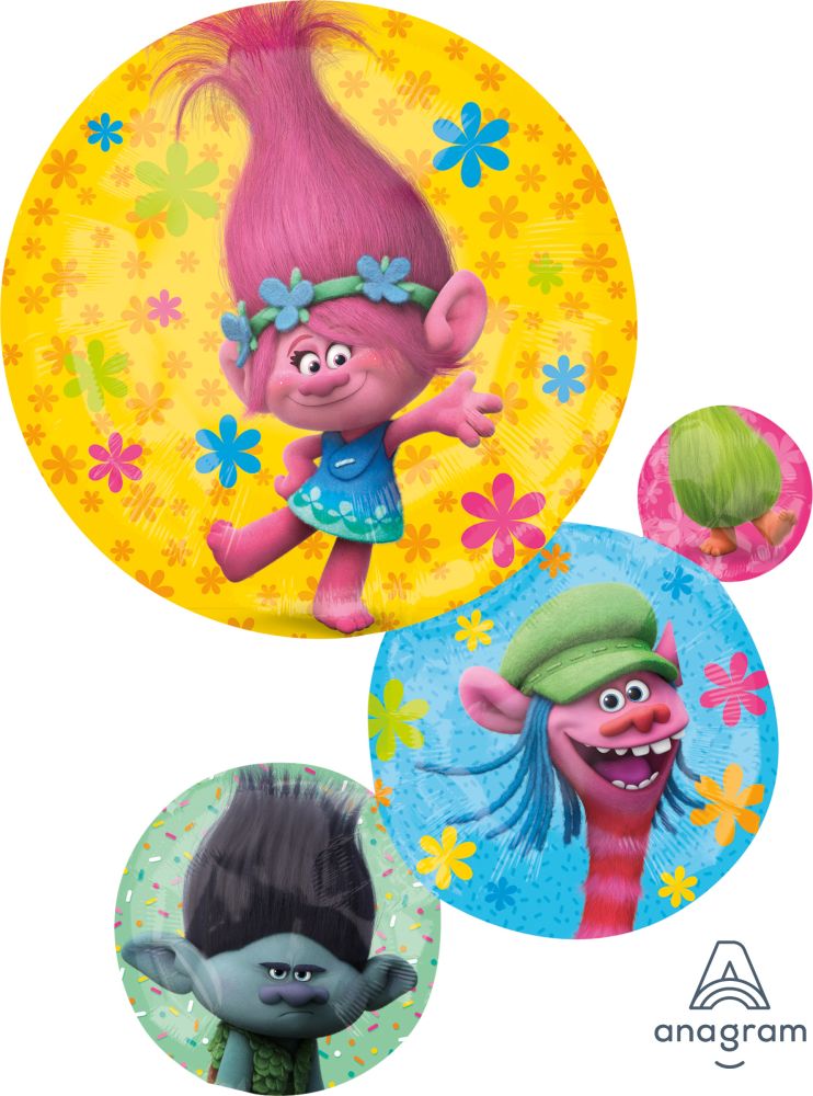 SuperShape Trolls Balloon 1 count-33952