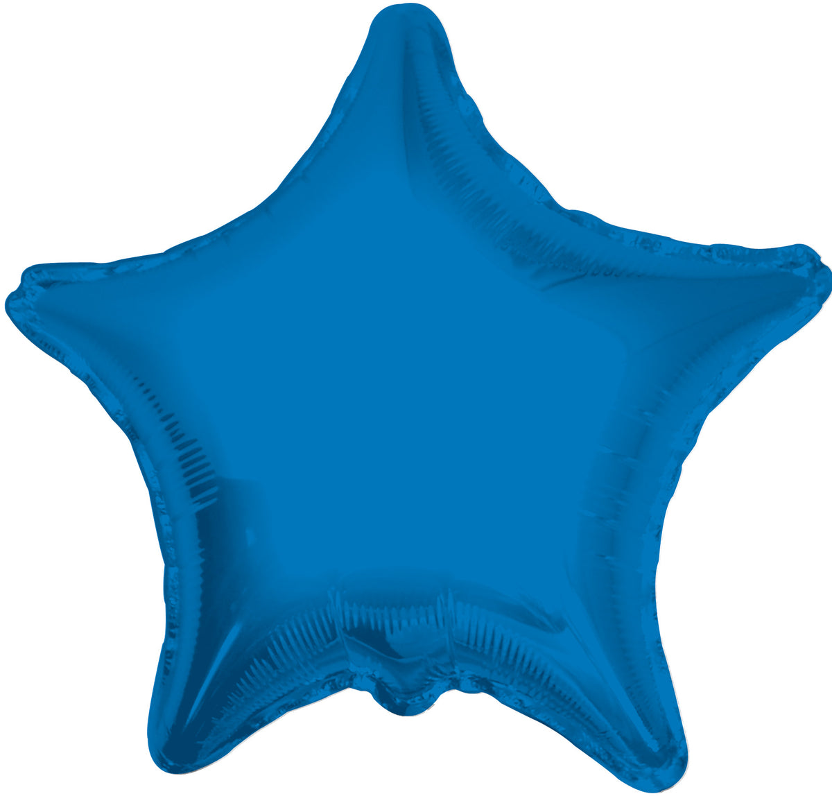 4"Micro Mini Blue Star Foil Air Fill Only Balloon (5 PACK) #34016-04