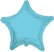 36" Metallic Pastel Blue Star Helium Foil Balloons (1 Pack)  #34019-36