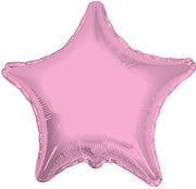 4" Micro Mini Pink Star Foil Air Fill Only Balloon (5 PACK) #34020-04