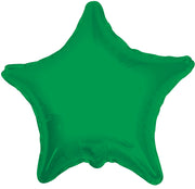 4" Micro Mini Green Star Foil Air Fill Only Balloon (5 PACK) #34021-04