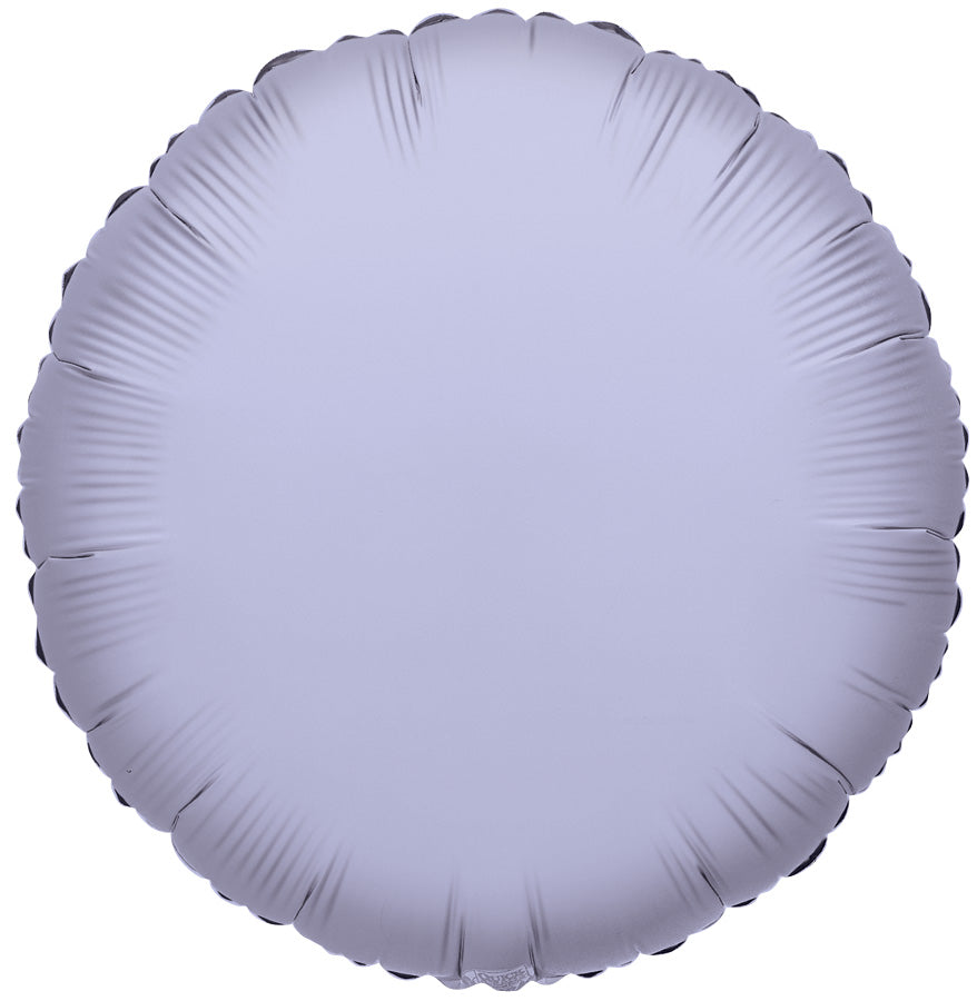 18" Lilac Circle Helium Foil Balloon (5 Pack) #34055