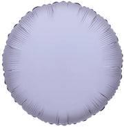 9" Mini Lilac Circle Foil Air Fill Only Balloon (5 PACK) #34055-09
