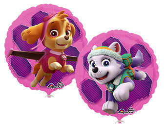 paw patrol skye everest balloons