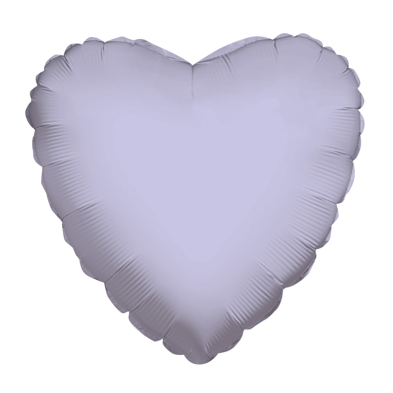 4" Micro Mini Lilac Heart Foil Balloon Air Fill Only (5 PACK) #34104-04