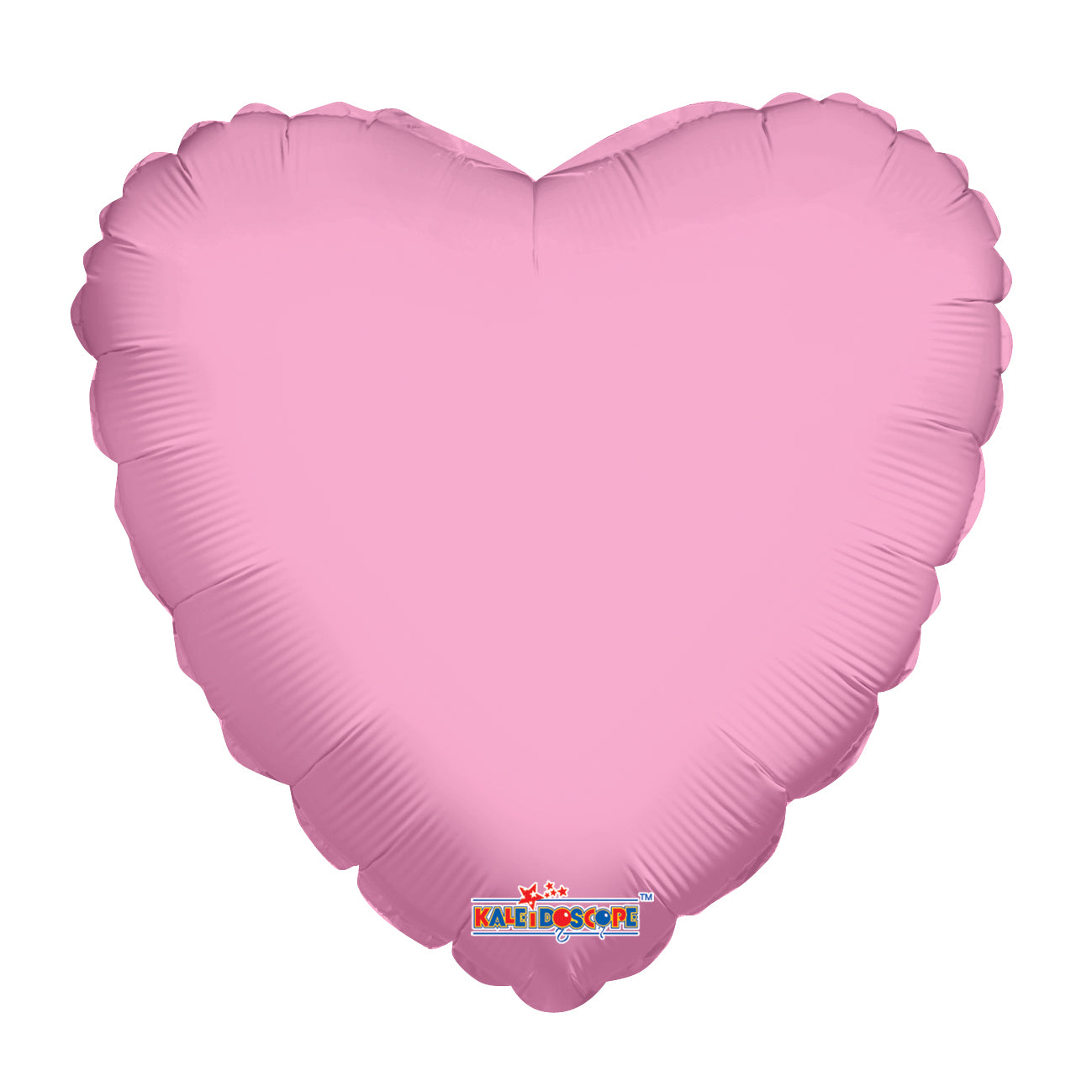 9" Mini Metallic Baby Pink Heart Shape Foil Balloon Air Fill Only (5 PACK) #34111-09