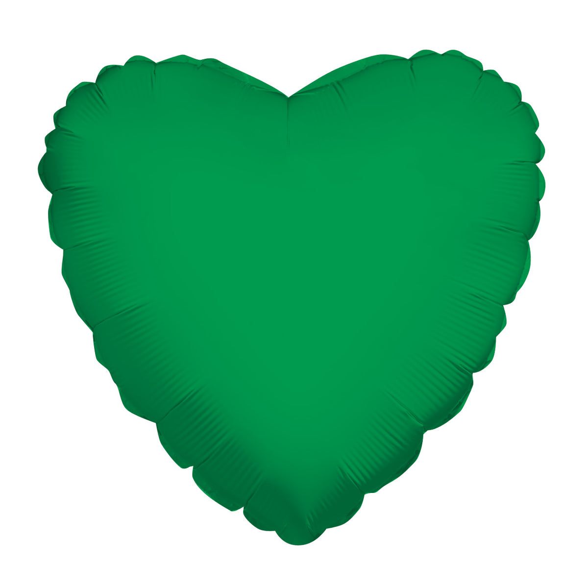 4" Micro Mini Green Hearts Foil Balloon Air Fill Only (5 PACK) #34113-04