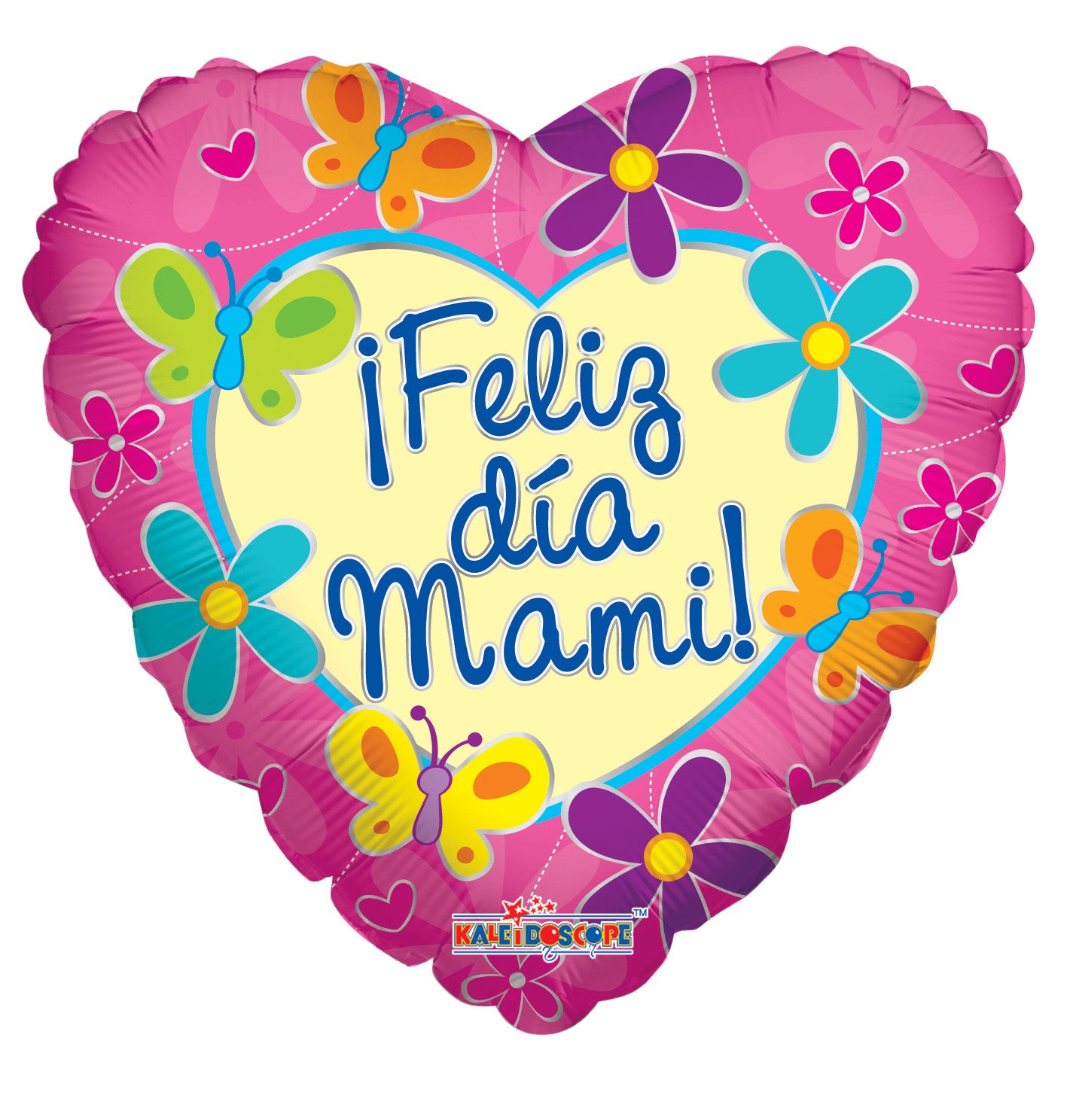 18" Spanish Mother's Day Balloons Feliz Dia Mami! (5 Pack) #34640