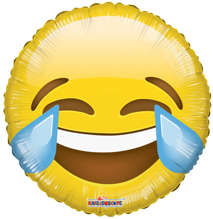 ***Super Special***18" Emoji LMFAO Helium Foil Balloon (10 Pack) #35361