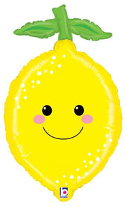 29" Large Shape Lemon Helium Foil Balloons (1 Pack) #35629