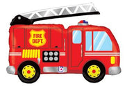 40" Firetruck Balloon #35687
