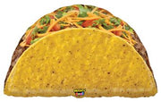 29" Taco Shape Helium Foil Balloon Mighty Bright #35722
