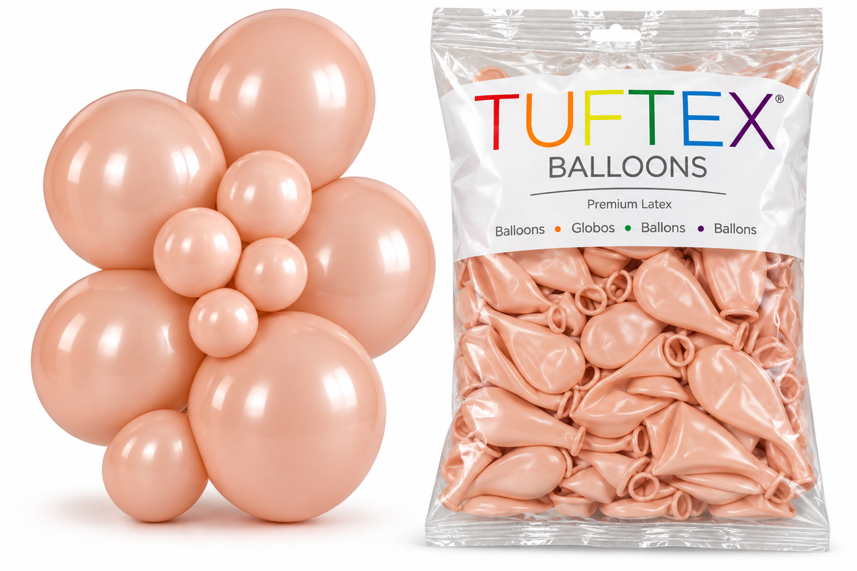 11" TUFTEX Cameo Balloons 100ct Bag #10095