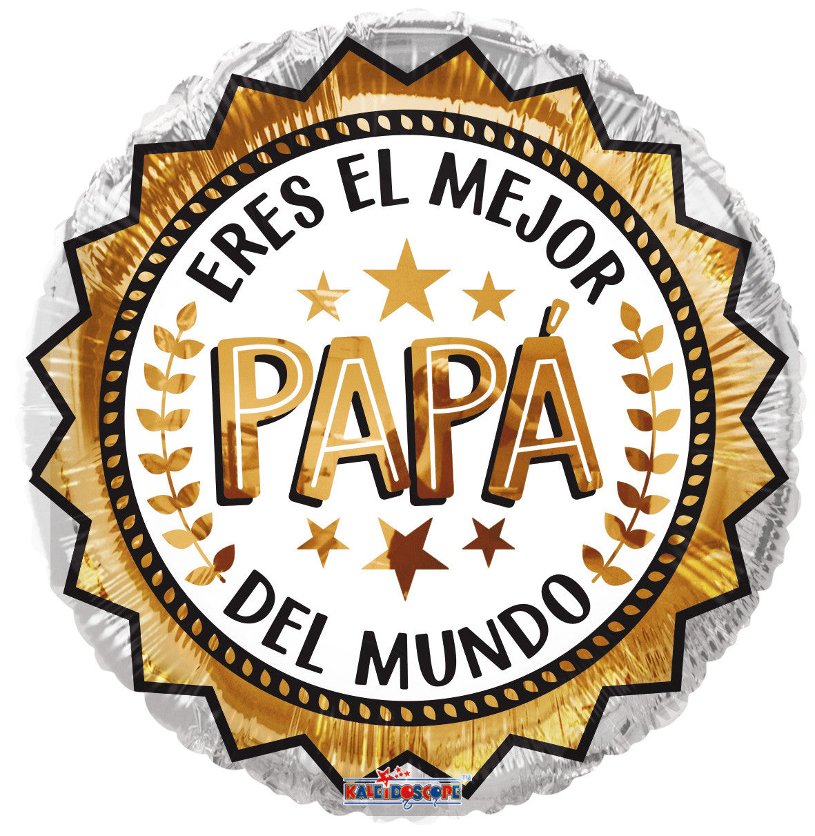 18" Spanish Father's Day Eres EL Mejor Papa' Del Mundo Helium Foil Balloons (5 Pack)#36172