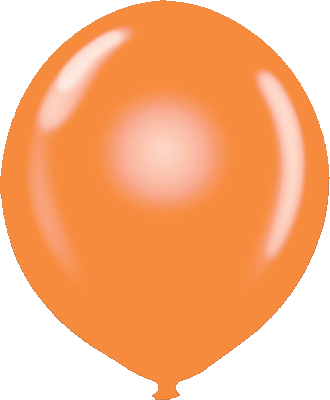 36" Tuf Tex Orange Round Latex Balloons 1ct #3605