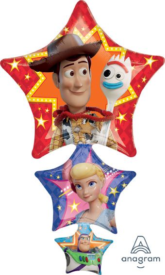 42" Toy Story 4 Character Stacker 3 Balloons in 1 #39514
