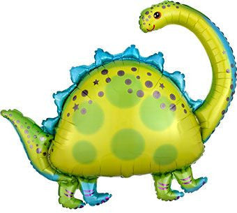 32" Jumbo Stegosaurus Dinosaur Shape Foil Balloon (1 Pack) #39603