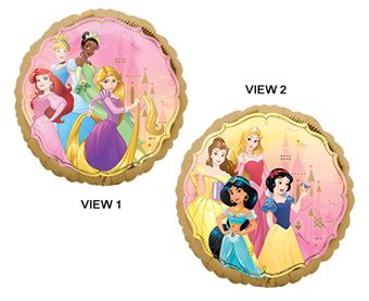 18" Disney Princess Once Upon A Time 2 Sided Helium Foil Balloon 1ct #39867