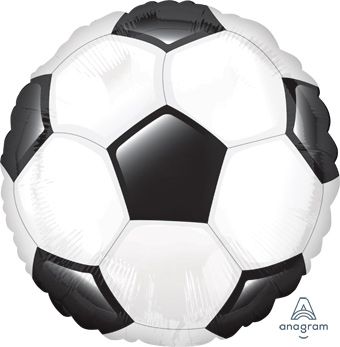 28" Large Soccer Ball Foil Helium Balloon (1PACK) #39950