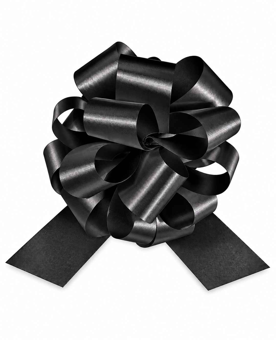5" Black Perfect Pull Bow (10 Pack)