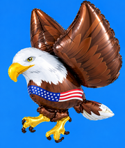 30" Large 3D Eagle Shape Helium/Air Foil Balloon 1ct #37279