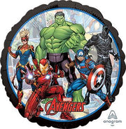 18" Marvel Avengers Powers Unite Helium Foil Balloon (5 Pack) #40709