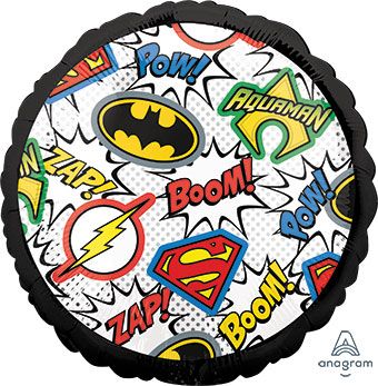18" Justice League Helium Foil Balloon 1ct #40719