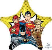 28" Justice League Large Shape Helium Foil Balloon 1ct #407200
