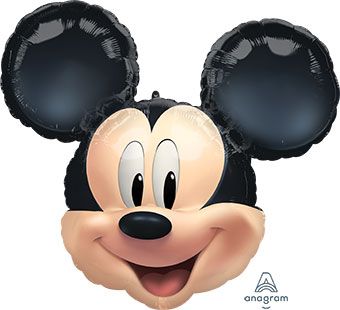 26" Jumbo Mickey Mouse Forever Head Shape 1ct #40978