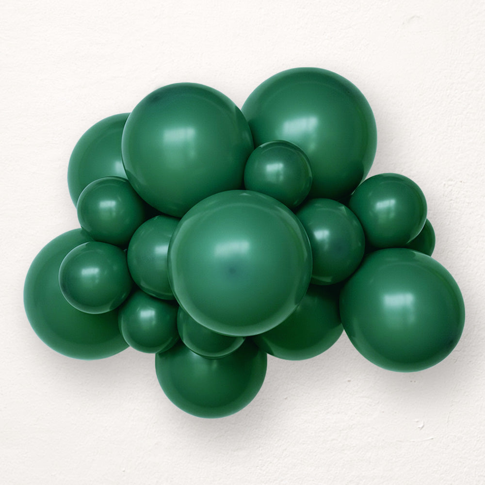 12" Dark Green Premium Quality Balloons 100 per bag #42679